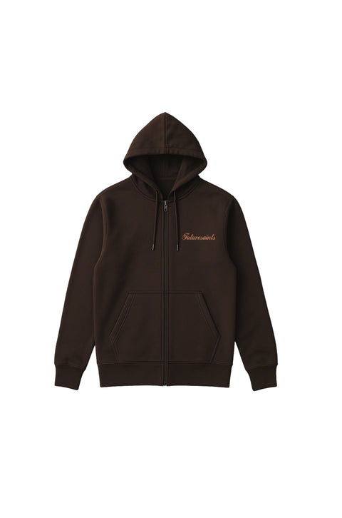 marigold zipup hoodie