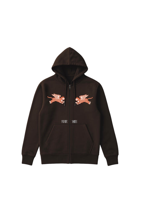 flying tiger zipup hoodie