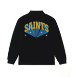 Confetti long sleeve polo