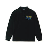 Confetti long sleeve polo