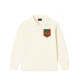 Gator island long sleeve polo