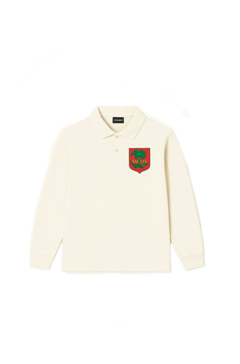 Gator island long sleeve polo