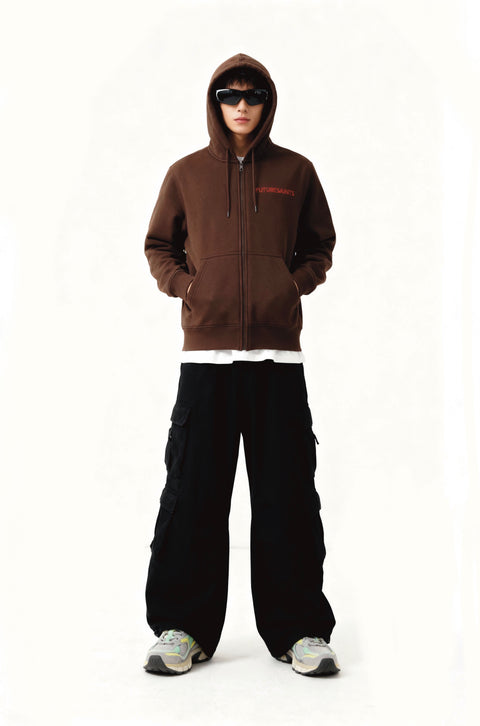 Cage zipup hoodie