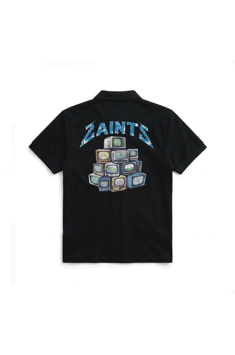 Global saints zip polo