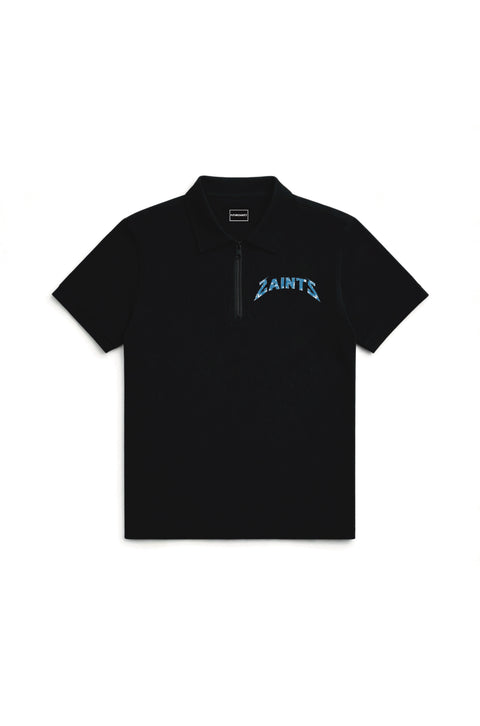 Global saints zip polo
