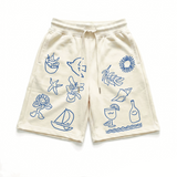 Amalfi daydream unisex shorts