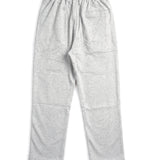 Signature embroidered grey sweatpants