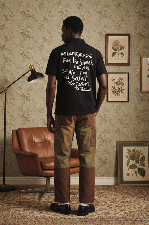 Hard truth zip polo