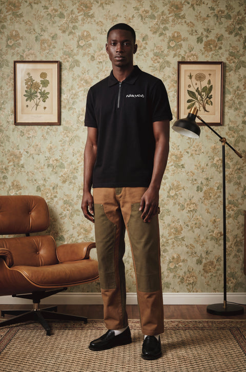 Hard truth zip polo