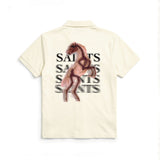 Plasma horse zip polo