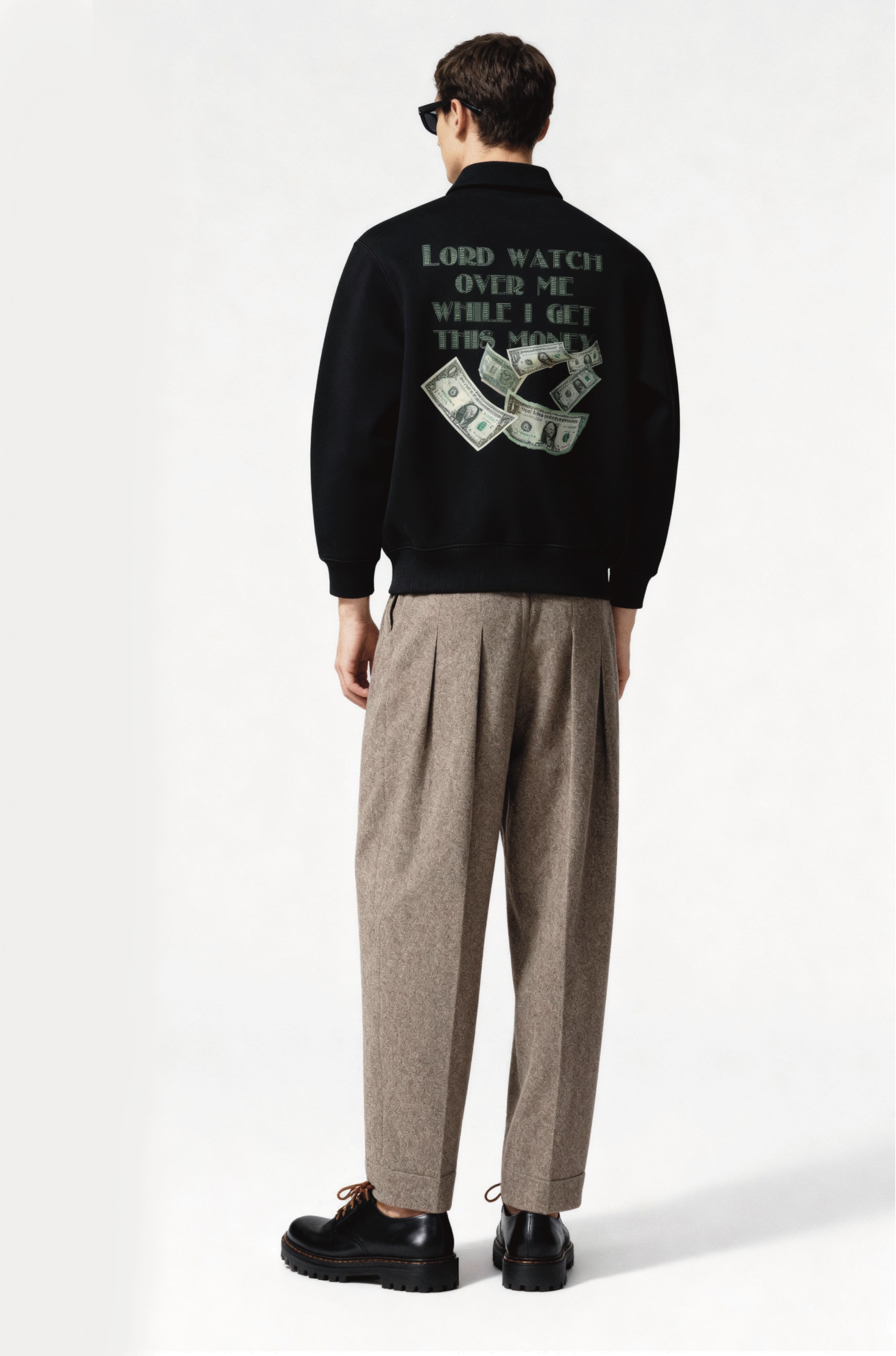 One favour half zipper sweatshirt – Futuresaints