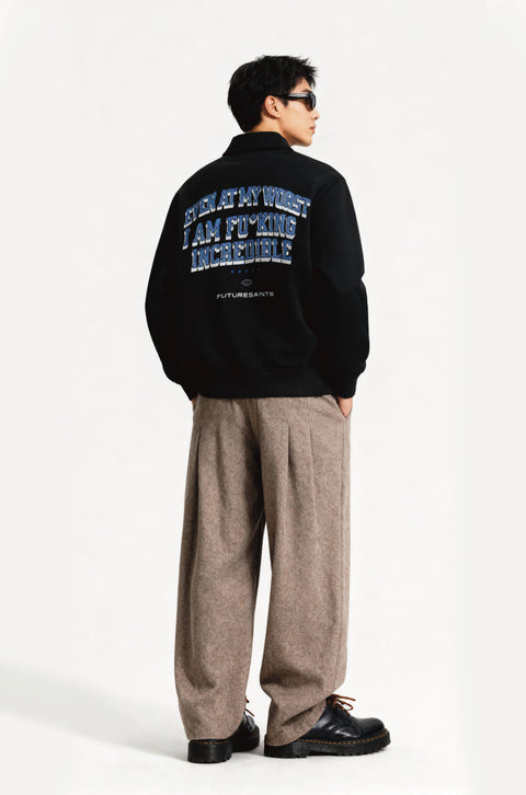 Incredible me half zipper sweatshirt