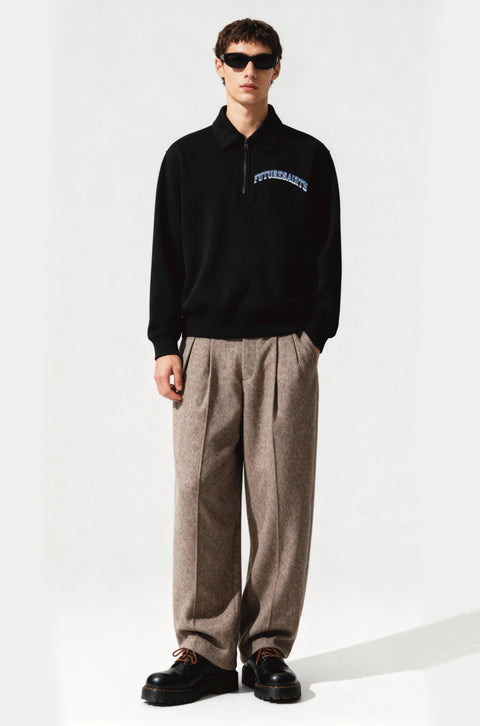 Incredible me half zipper sweatshirt