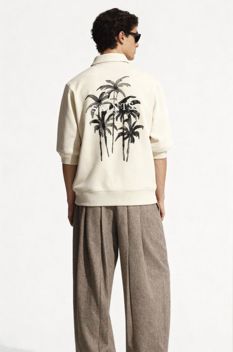 Saint palms half zip sweatshirts