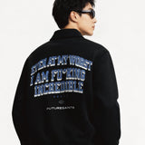 Incredible me half zipper sweatshirt