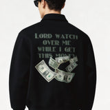 One favour half zipper sweatshirt