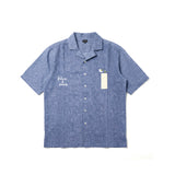 the bloom linen embroidered shirt