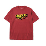 Retro sins oversized tshirt