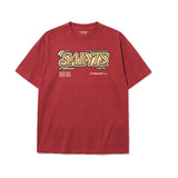 Crimson saints oversized tshirt