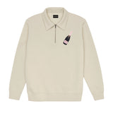 Italian way half zipper sweatshirts