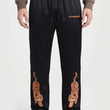 Little little smile loose fit cotton pants