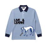 live&learn striped polos