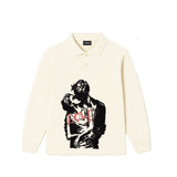 Love-day long sleeve polo