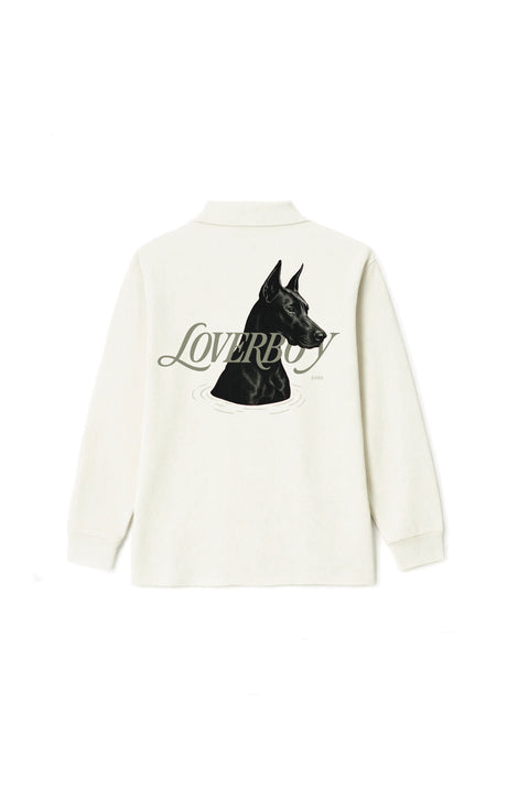 The lover boy long sleeve polo