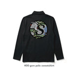 Unknown territory polo sweatshirt