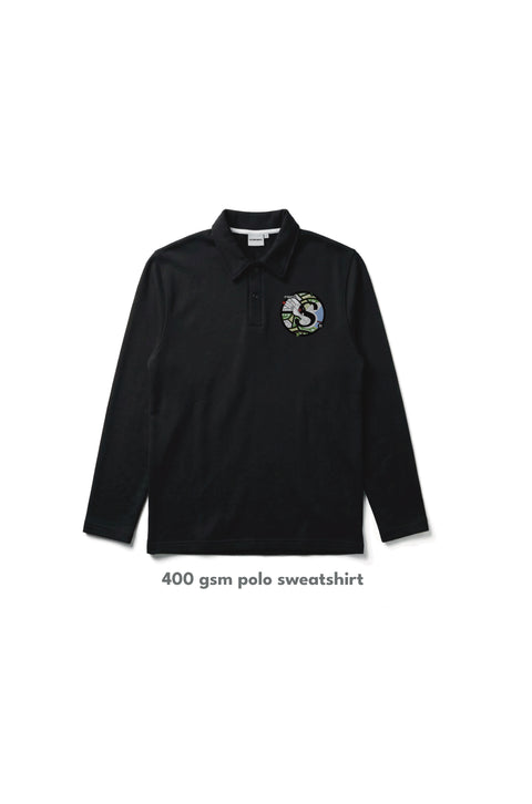 Unknown territory polo sweatshirt