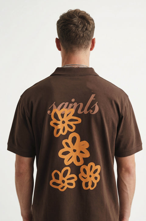 marigold brown polo