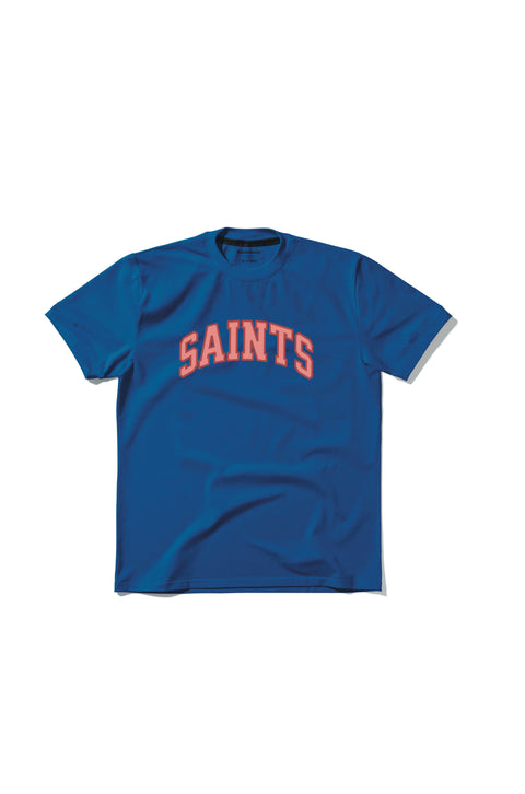 University blue oversized tshirt