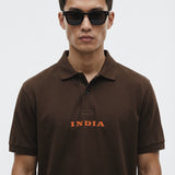 Stamp duty brown polo
