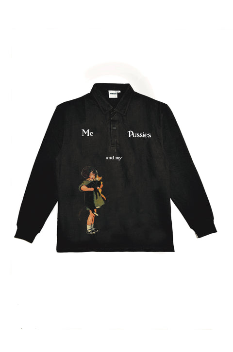 Pussy admirer  long sleeve polo