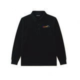 riddles long sleeve polo