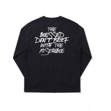 detachment boxy waffle tee