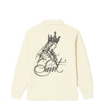 Queen saints long sleeve polo