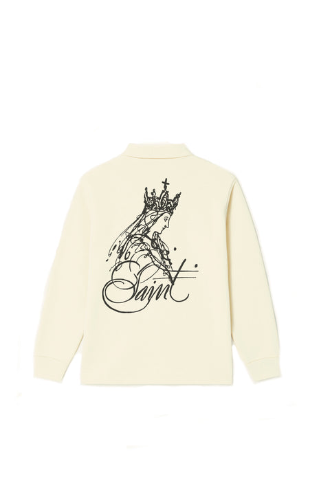 Queen saints long sleeve polo