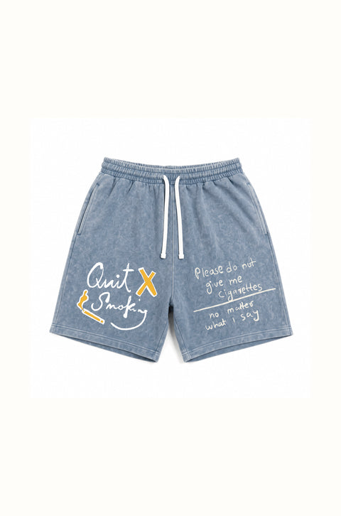 Only vape washed shorts
