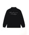 Signature quote long sleeve polo