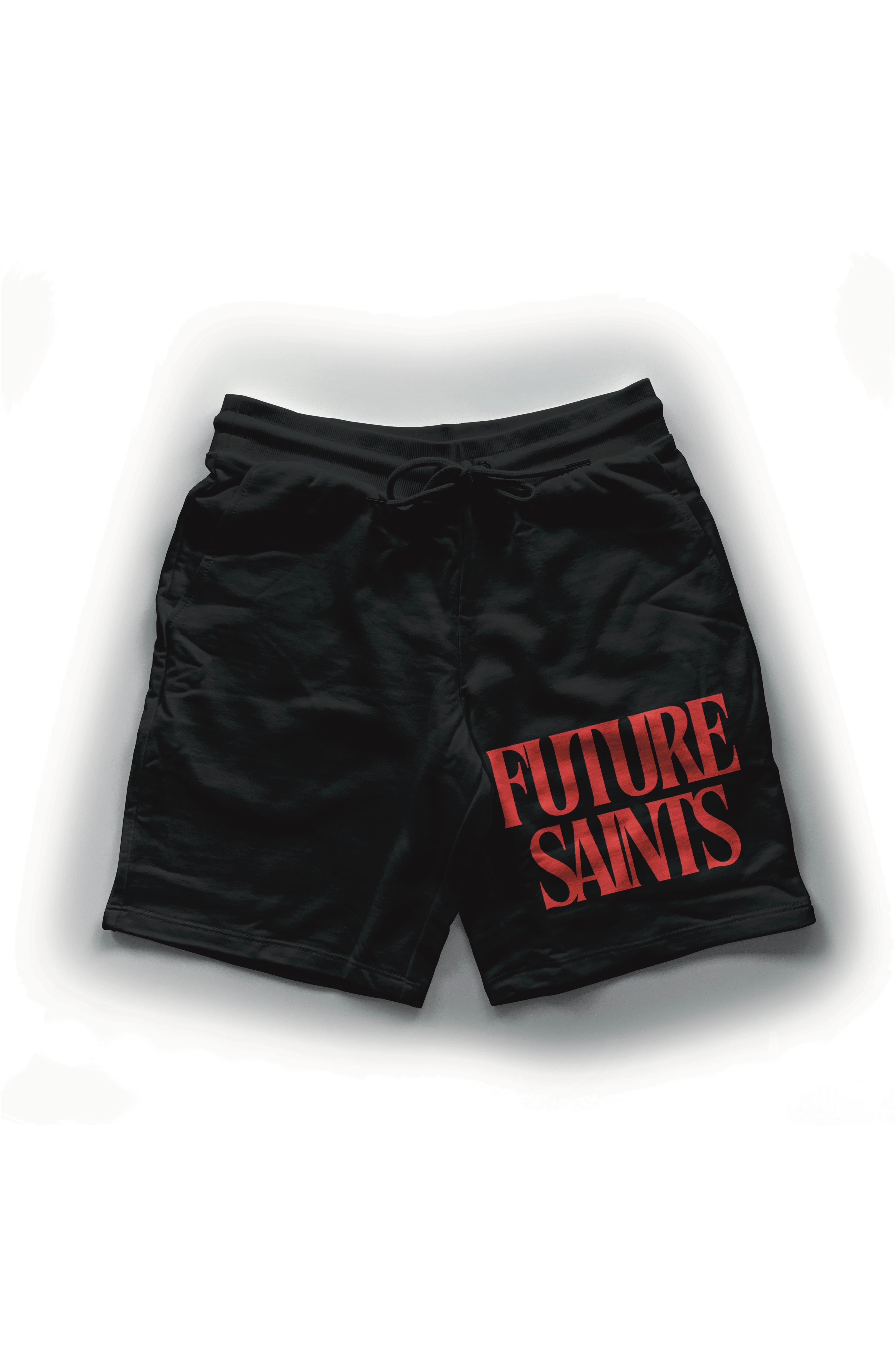 Red logo shorts