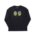 handsome alien boxy waffle tee