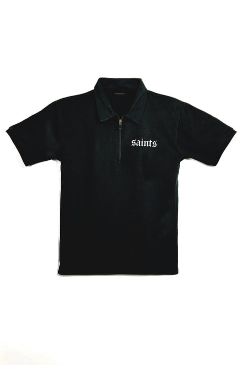 St.gothic zip polo