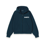 signature blue zipup hoodie