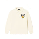 Saints card long sleeve polo