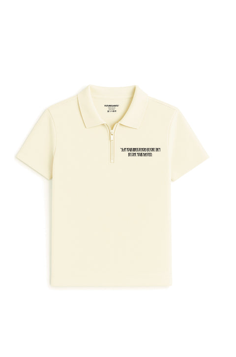 Inner conflict zip polo