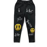 Confession loose fit cotton pants