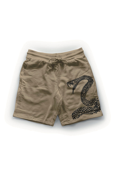 Cobra  unisex beige shorts