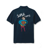 Supersaints navy blue polo