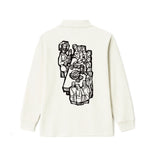 the last supper long sleeve polo